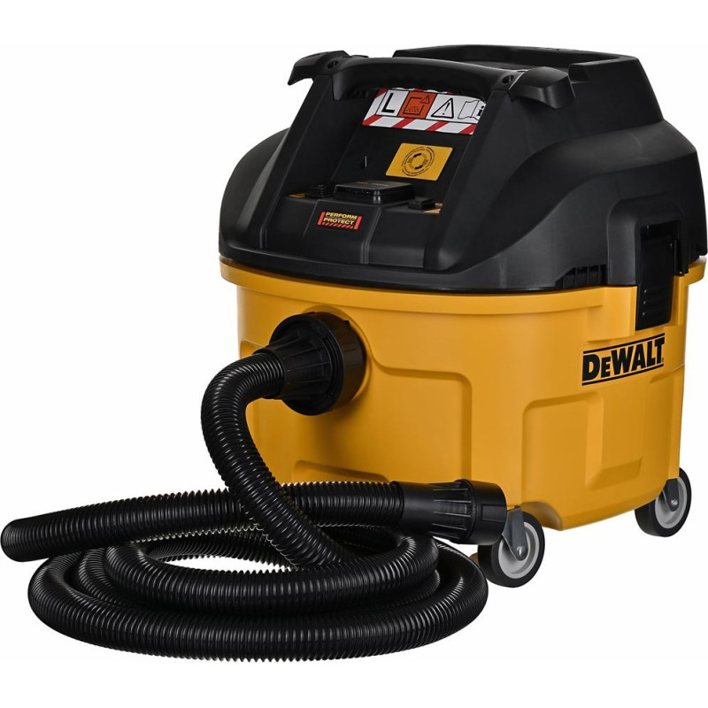Dewalt DWV901L dust extractor Black, Yellow 30 L 1400 W