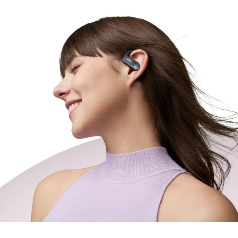Shokz OpenFit Air Headset Wireless Ear-hook Calls/Music/Sport/Everyday Bluetooth Black