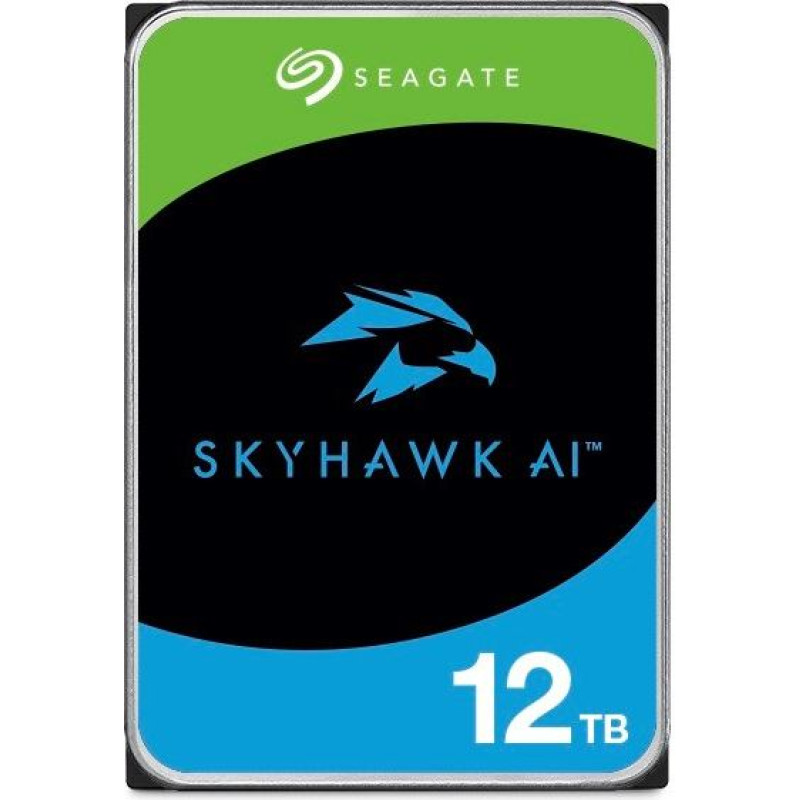 Seagate SkyHawk AI internal hard drive 12 TB 7200 RPM 512 MB 3.5" Serial ATA III (ST12000VE003)