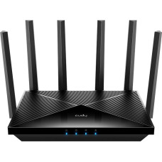 Cudy WR11000 wireless router 2.5 Gigabit Ethernet Tri-band (2.4 GHz / 5 GHz / 6 GHz) Black