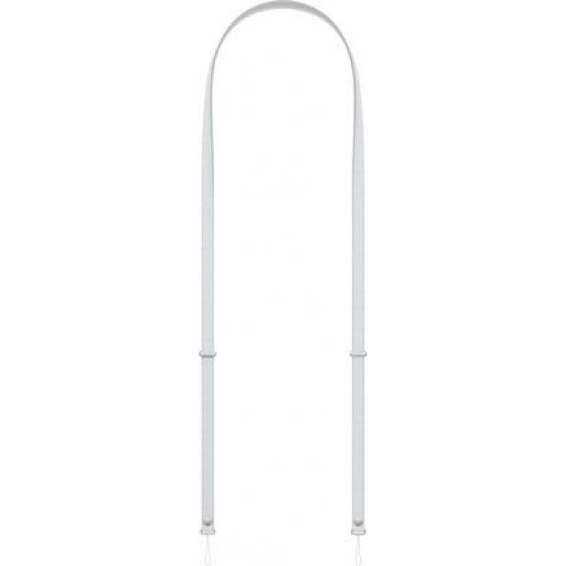 Apple Crossbody strap - light gray