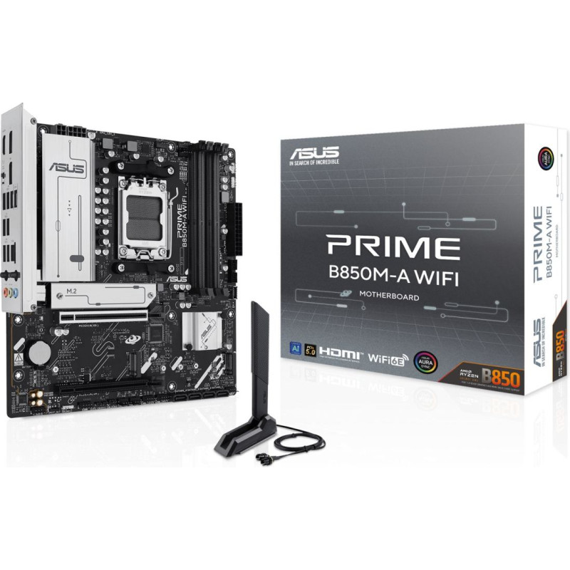 Asus PRIME B850M-A WIFI AMD B850 Socket AM5 micro ATX
