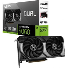 Asus Graphics card Dual GeForce RTX 5060 8GB GDDR7 OC 128BIT HDMI/3DP