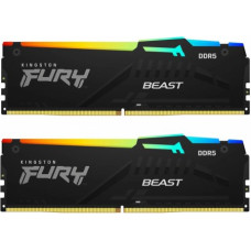 Kingston Memory DDR5 Fury Beast RGB 32GB(2*16GB)/6000 CL36 black