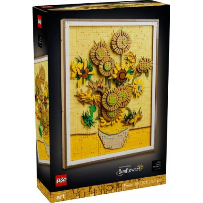 Lego Bricks ART 31215 Vincent van Gogh Sunflowers