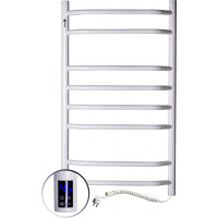 Navin Electric towel warmer, Blue, 480*800, with sensor and timer, right-hand version, 12-006033-4880.