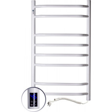 Navin Electric towel warmer, Blue, 480*800, with sensor and timer, right-hand version, 12-006033-4880.