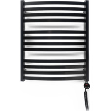 Terma Electric towel warmer D01, grey, 600 mm x 710 mm