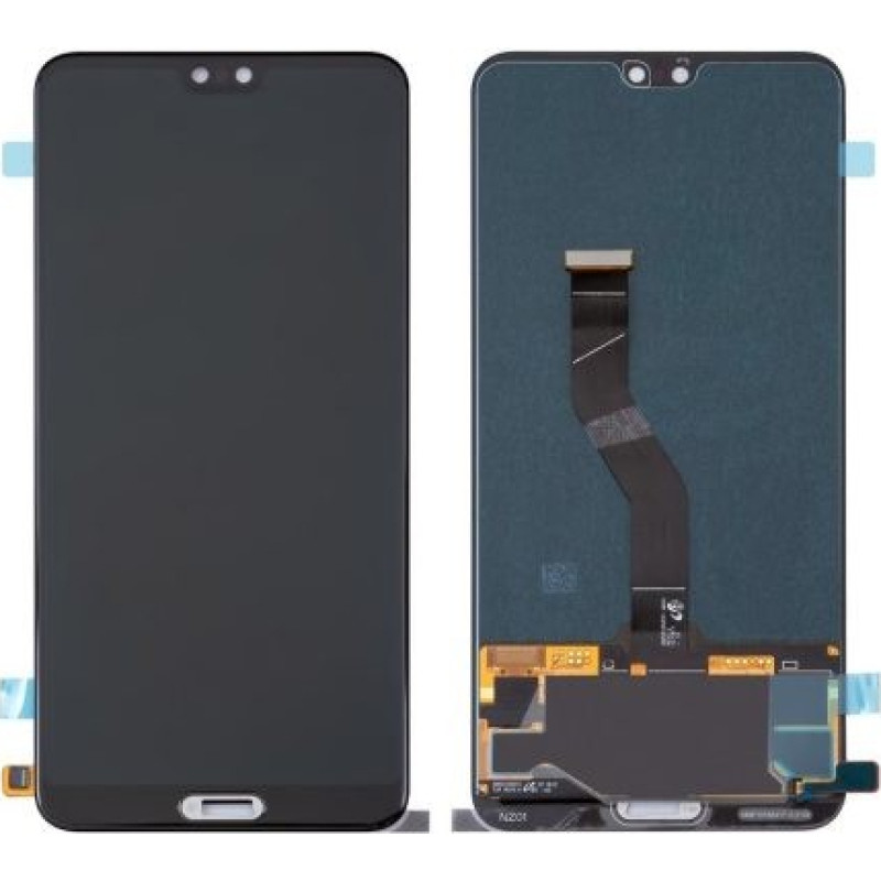 Huawei P20 with a touchscreen, black color.