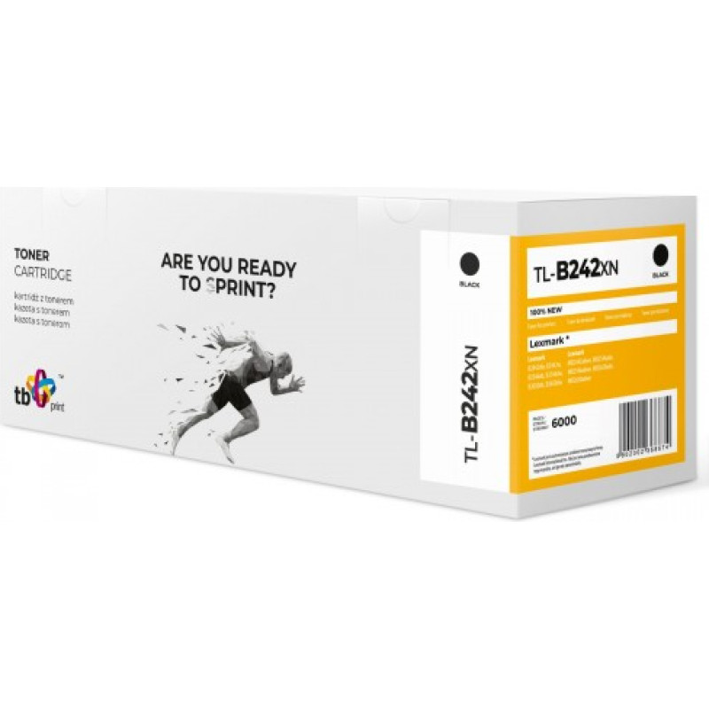 Tb Print Toner for Lexmark MB2442 TL-B242XN BK 100% new