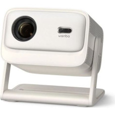Wanbo Projector Vali 1 Pro 1080P FHD with Android 11, 900 ANSI, 200 Gimbal, White EU