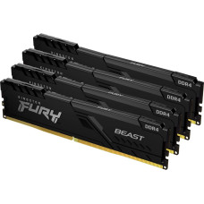 Kingston Fury Pamięć Kingston Fury Beast, DDR4, 128 GB, 3600MHz, CL18 (KF436C18BBK4/128)