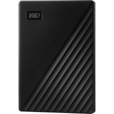 WD Dysk zewnętrzny HDD WD My Passport 6TB Czarny (WDBR9S0060BBK-WESN)