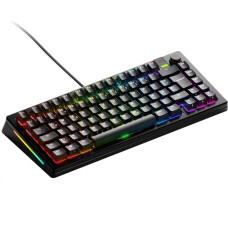 Glorious Klawiatura Glorious GMMK 3 Pro 75 % Custom Gaming-Tastatur - Pre-Built, ISO (DE), Fox Switches, czarny