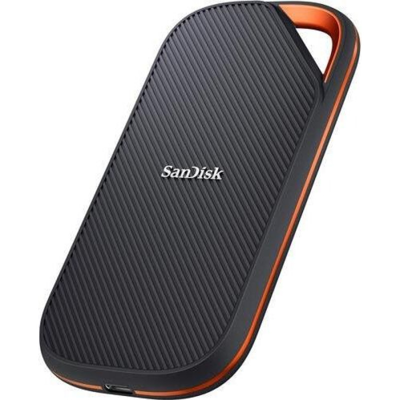 Sandisk Dysk zewnętrzny SSD SanDisk Extreme Pro 4TB Czarno-pomarańczowy (SDSSDE82-4T00-G25)