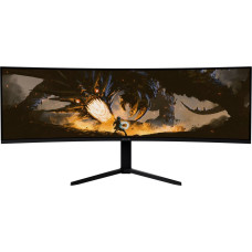 Arozzi Monitor Arozzi Nova 49 Curved monitor komputerowy 124,5 cm (49'') 5120 x 1440 px Dual QHD LED Czarny