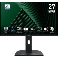 MSI Monitor PRO MP275QPG 27-inch LED/WQHD/Flat/100Hz/Black