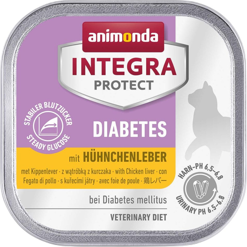 Animonda Integra Protect Diabetes Poultry liver - wet cat food - 100g