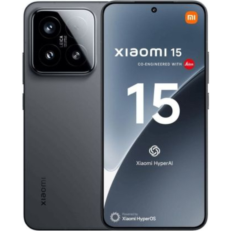 Xiaomi 15 5G 12GB RAM 512GB No Charger Black EU