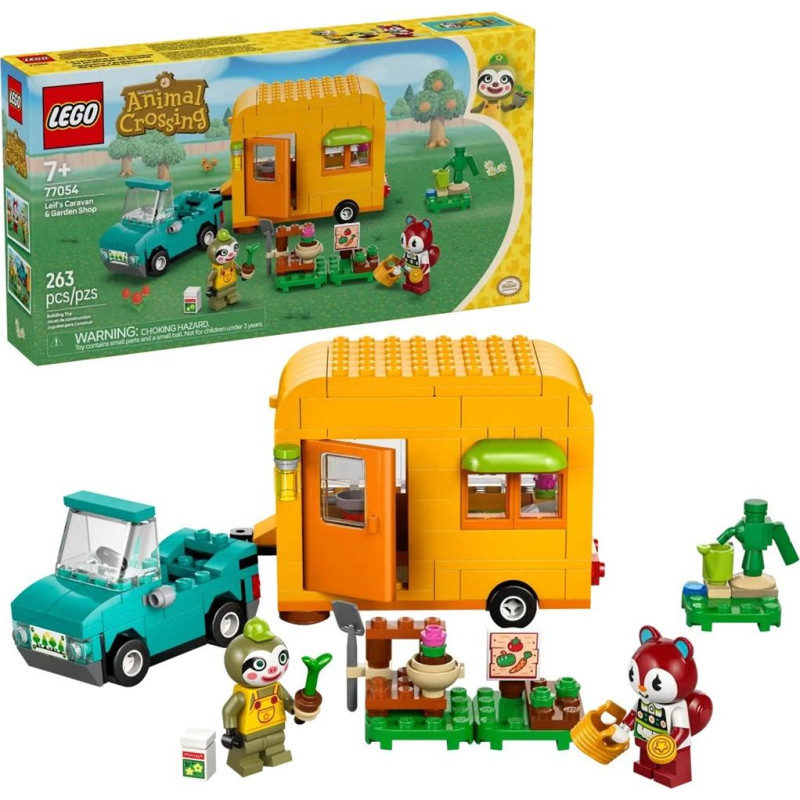 Lego ANIMAL CROSSING 77054 Leif's Caravan & Garden Shop