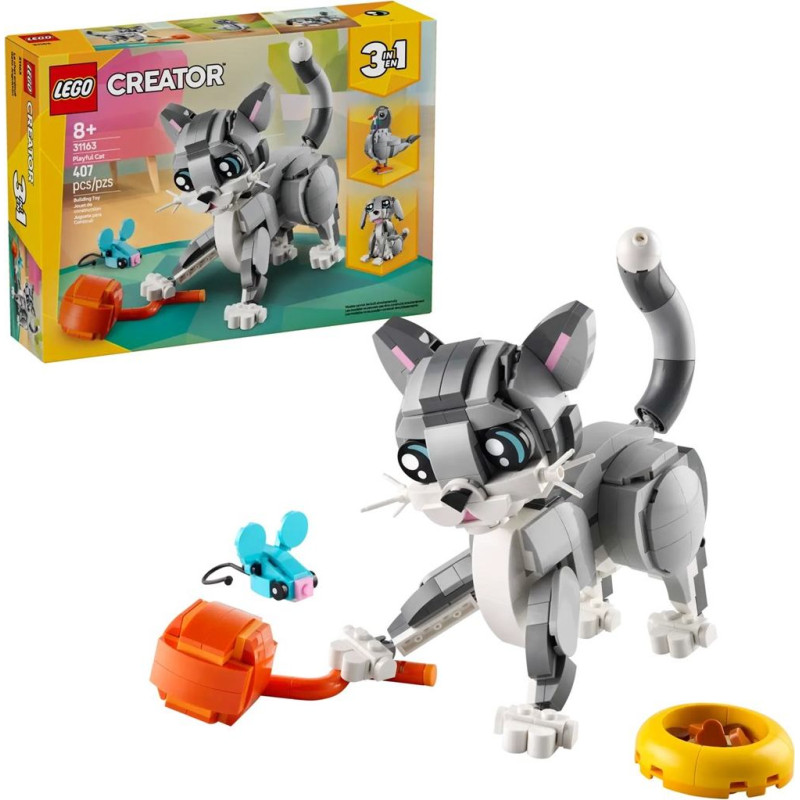 Lego CREATOR 3 IN 1 31163 Playful Cat