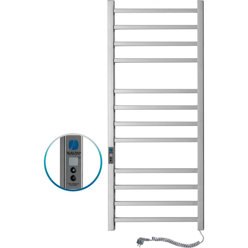 Navin El.rank&scaron;luosčių džiovintuvas Navin Loft 500*1200 Digital de&scaron;inė  10-043052-5012