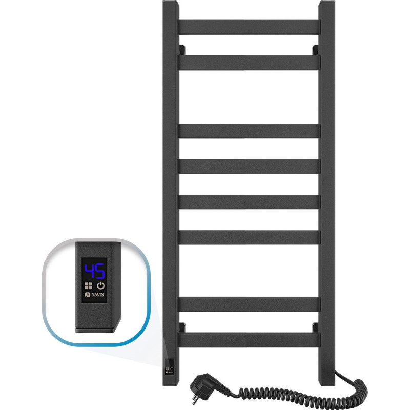 Navin El.rank&scaron;luosčių džiovintuvas Navin Avangard 360*800 Sensor de&scaron;inė juodas 12-228053-3680