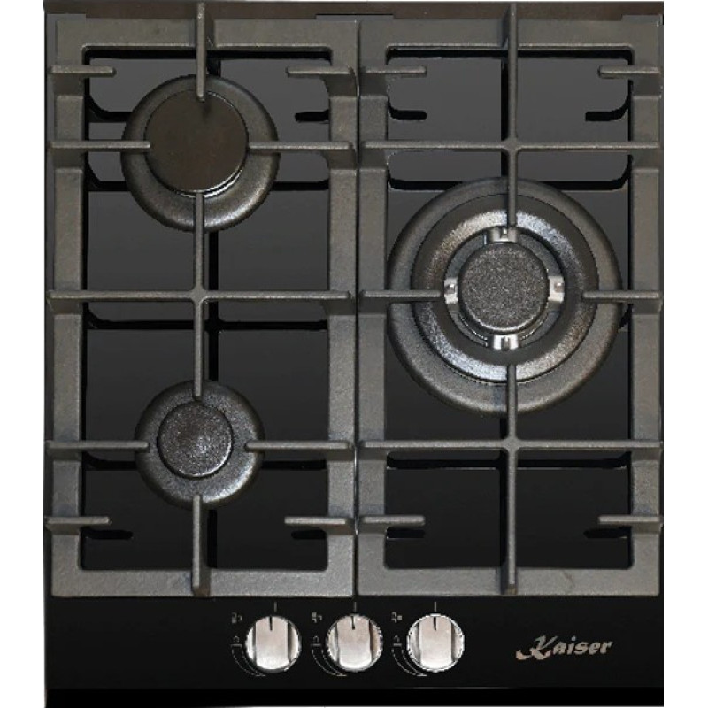 Kaiser Įmontuojama dujinė kaitlentė Kaiser KCG 4384 Turbo, 45 cm pločio