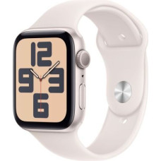 Apple Watch SE (2024) GPS 44mm Starlight Alu Case,Starlight Sport Strap M/L EU MXEU3