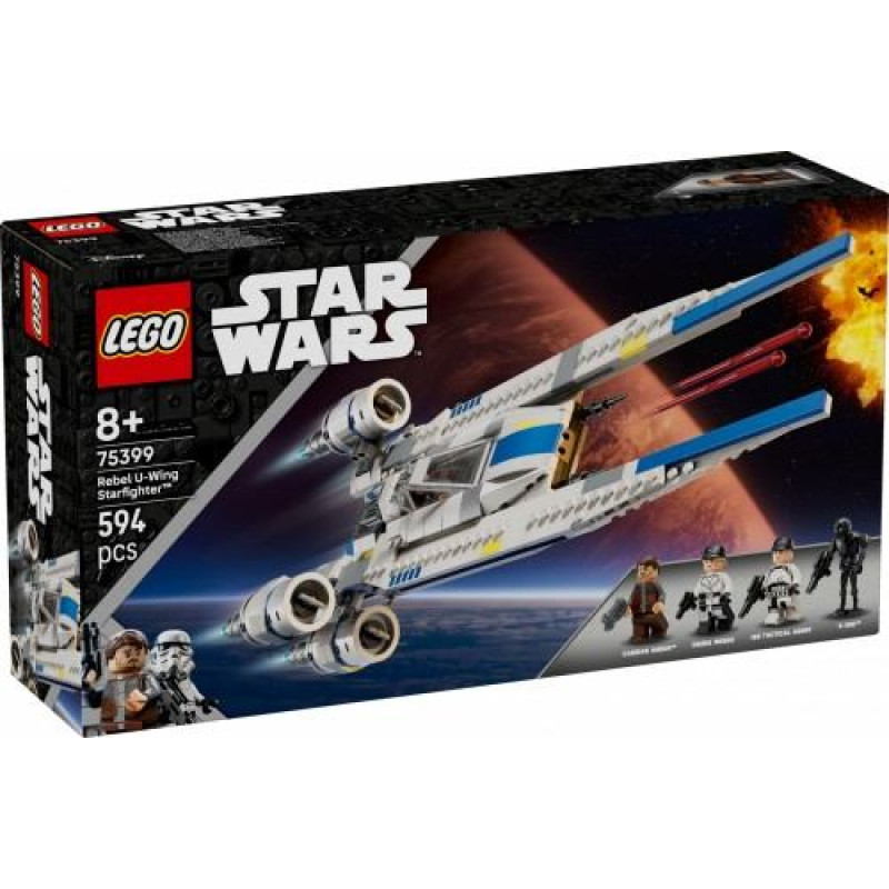 Lego Bricks Star Wars 75399 Rebel U-Wing Starfighter