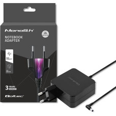 Qoltec 51745 power adapter/inverter Indoor 65 W Black