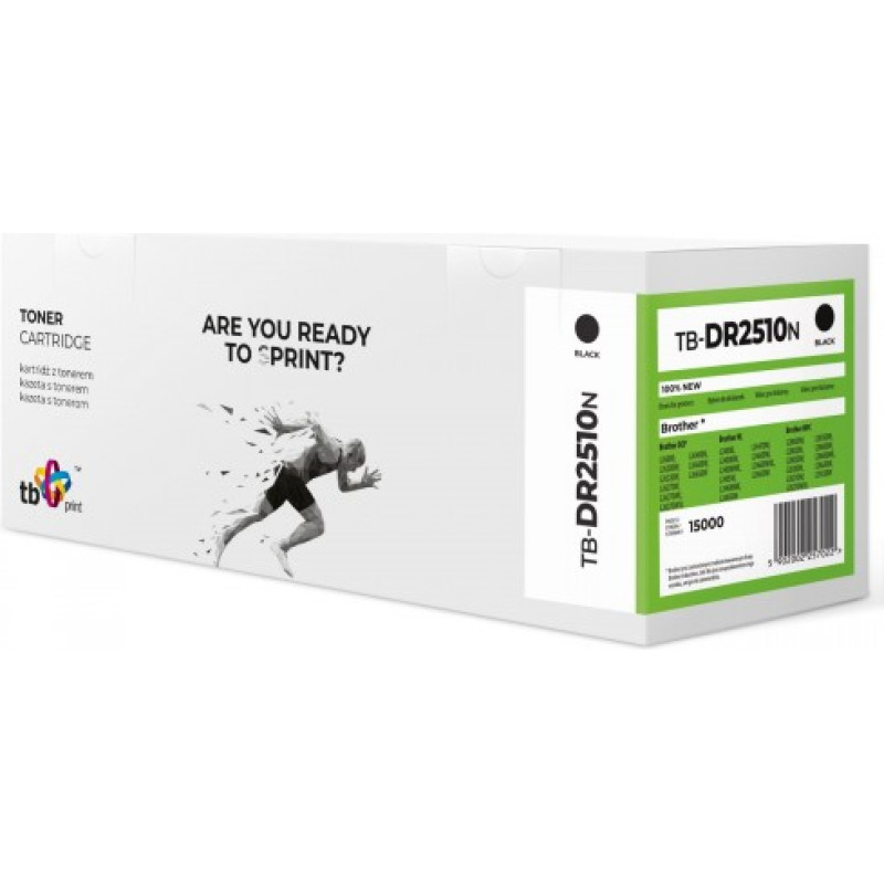 Tb Print Drum for Brother DR2510 TB-DR2510N BK 100% new