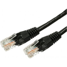 TB Patch cable cat.6a RJ45 UTP 0,5m black