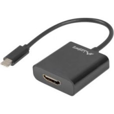 Lanberg Adapter USB CM - HDMI F 15cm black
