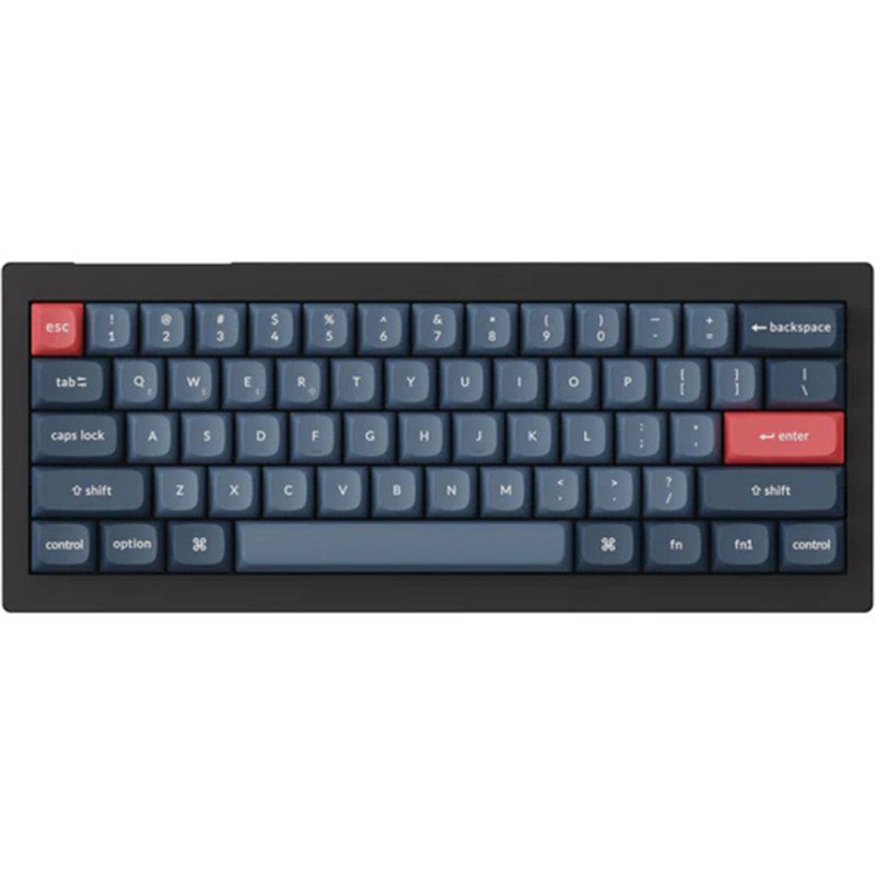 Keychron V4 MAX, Gateron Jupiter Red Switch, Black, US