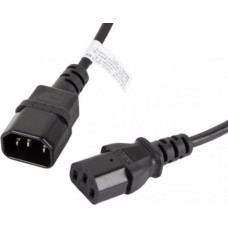 Lanberg Extension power cable IEC 320 C13 - C14 1.8M black