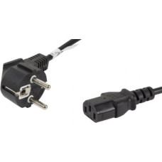 Lanberg Power cable CEE 7/7 - IEC 320 C13 1.8M black