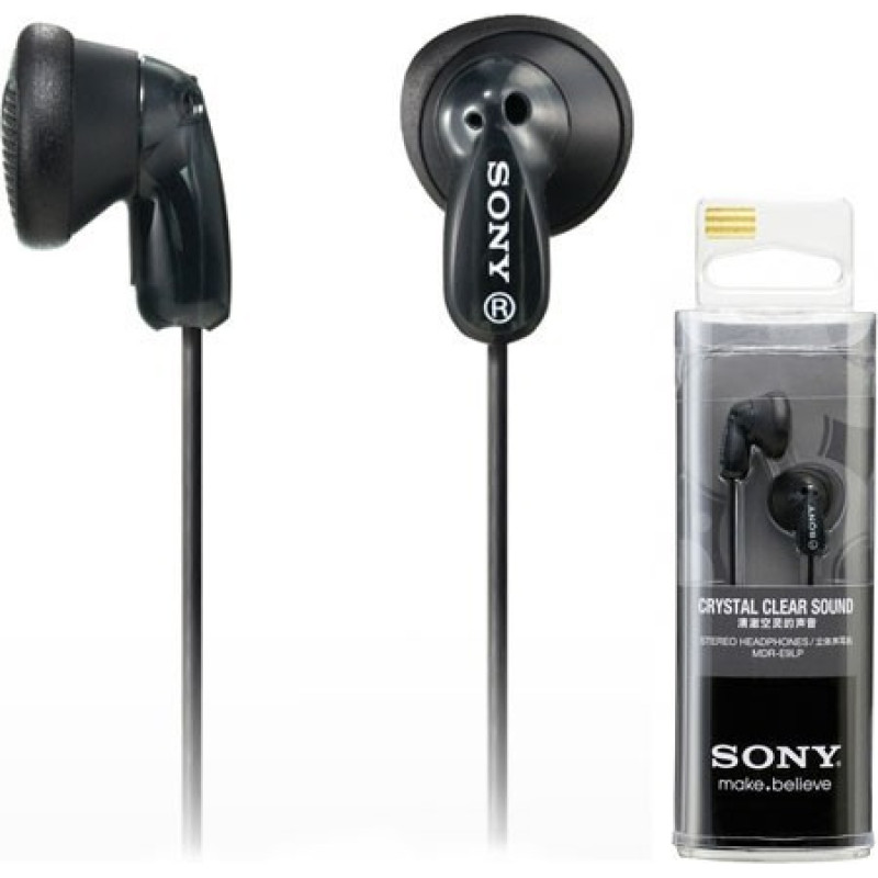 Sony Earphones MDR-E9LPB Black
