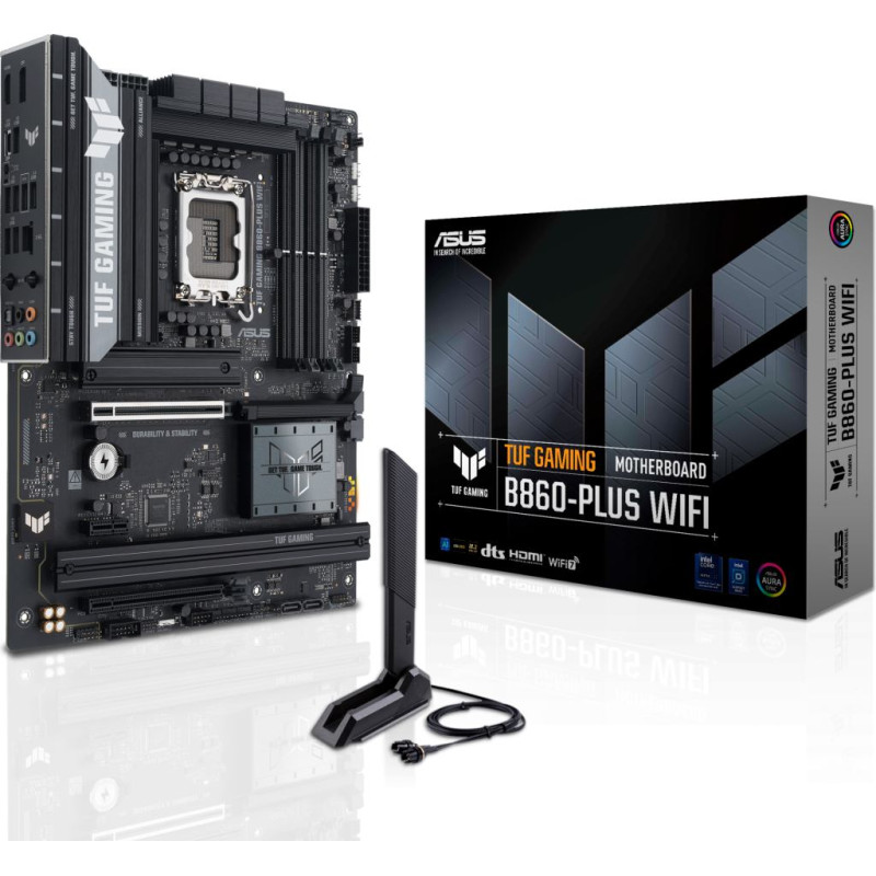 Asus TUF GAMING B860-PLUS WIFI Intel B860 LGA 1851 (Socket V1) ATX