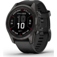 Garmin fēnix 7S Pro 3.05 cm (1.2") MIP 42 mm Digital 240 x 240 pixels Touchscreen Black Wi-Fi GPS (satellite)