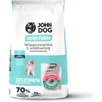 John Dog Good Form Puppy Pork with beef  - dry dog food - 12 kg