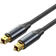 Vention optical audio cable, braided, 10 m, BLACK