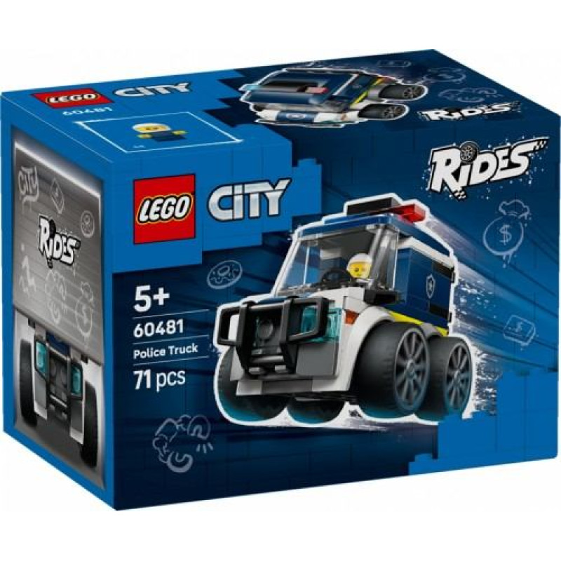 Lego Blocks City 60481 Rides - Police Truck
