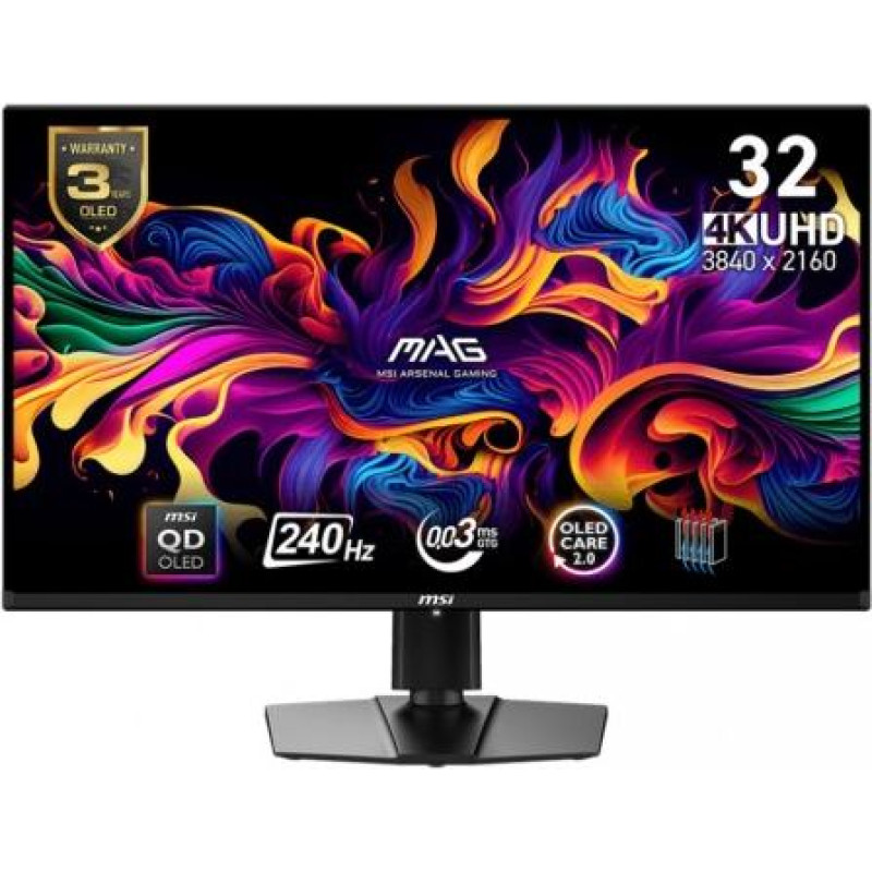 MSI MAG 321UPX QD-OLED 31.5/LED/UHD/Curv/160HZ