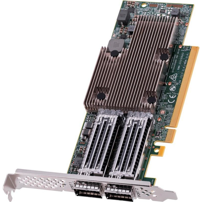 Broadcom BCM957508-P2100G network card Internal Fiber 100000 Mbit/s
