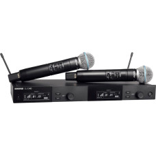 Shure SLXD24DE/B58-G59 - dual digital wireless system with two transmitters/handheld microphones
