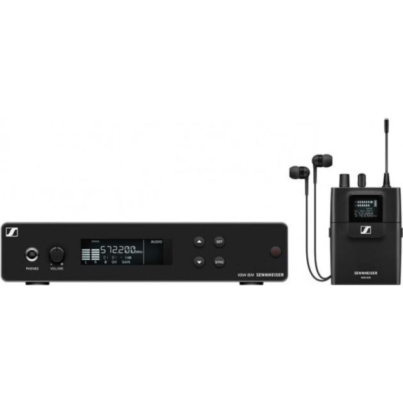 Sennheiser XSW IEM SET (A) - Audio feedback set (stage listening) 476-500 MHz