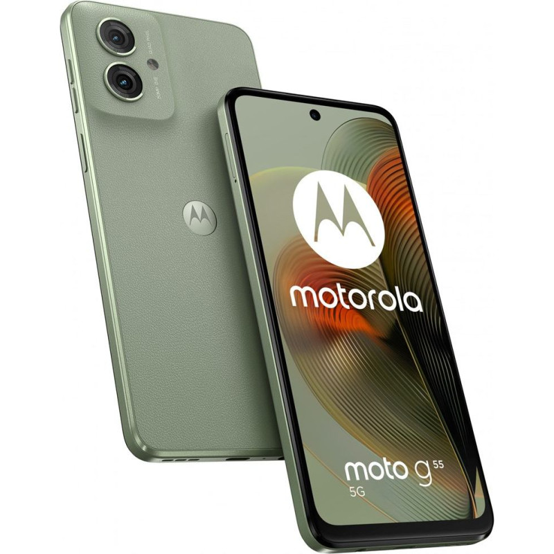 Motorola moto g55 5G 16.5 cm (6.49") Dual SIM Android 14 USB Type-C 12 GB 256 GB 5000 mAh Green