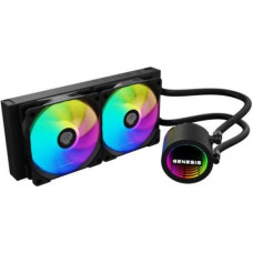 Natec WATER COOLING GENESIS HYDRIA 240 ARGB black