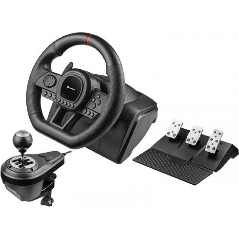 Tracer Steering Wheel SimRacer Manual Gearbox 6in1 (PC/PS4/PS3/Xone/X360/SWITCH)